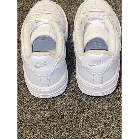 Nike Force 1 Preschool Unisex 12C White DH2925-111 EUC - Picture 6 of 10